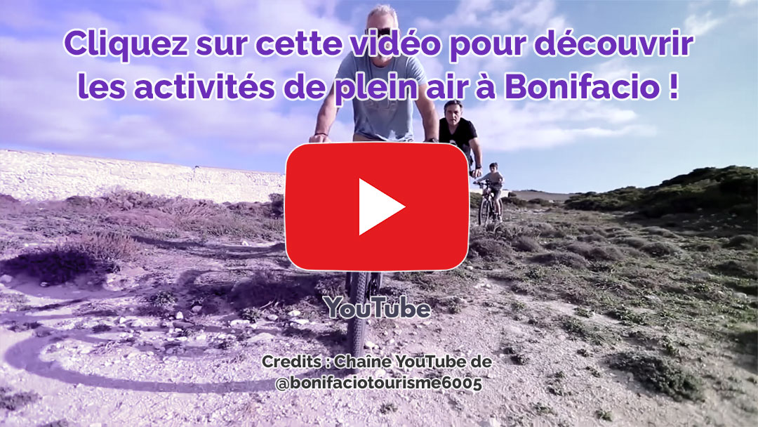 Les activités de plein Air en Corse du sud, à Bonifacio, VTT, randonnées, et tant d'autres... : Couverture de vidéo YouTube