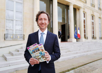 Stéphane Bern est à l'initiative du Loto du patrimoine depuis 2018.